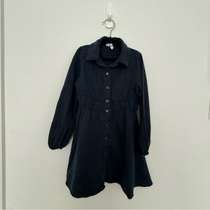 Mango Kids Stylish dark blue Dress